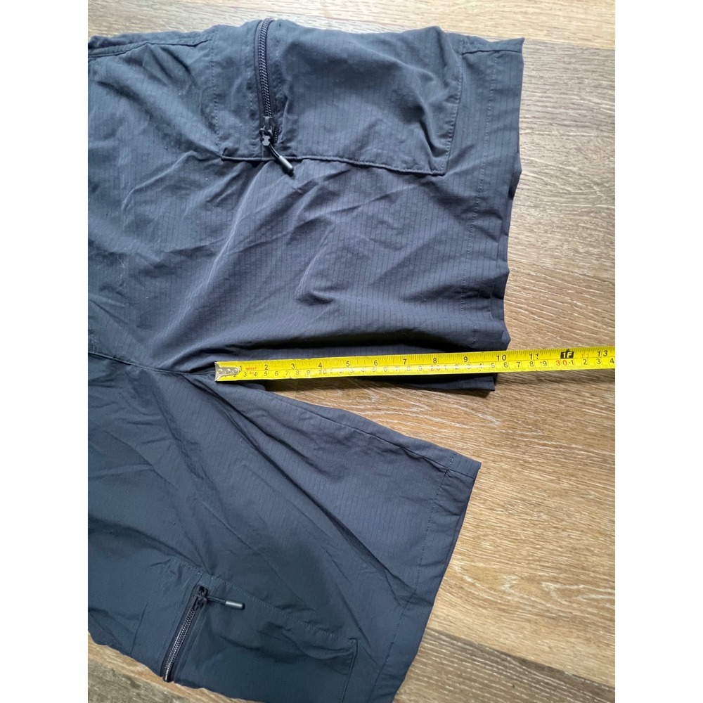 Roundtree & Yorke Performance Shorts Mens 44 Black Ripstop Cargo Utility - Picture 5 of 8